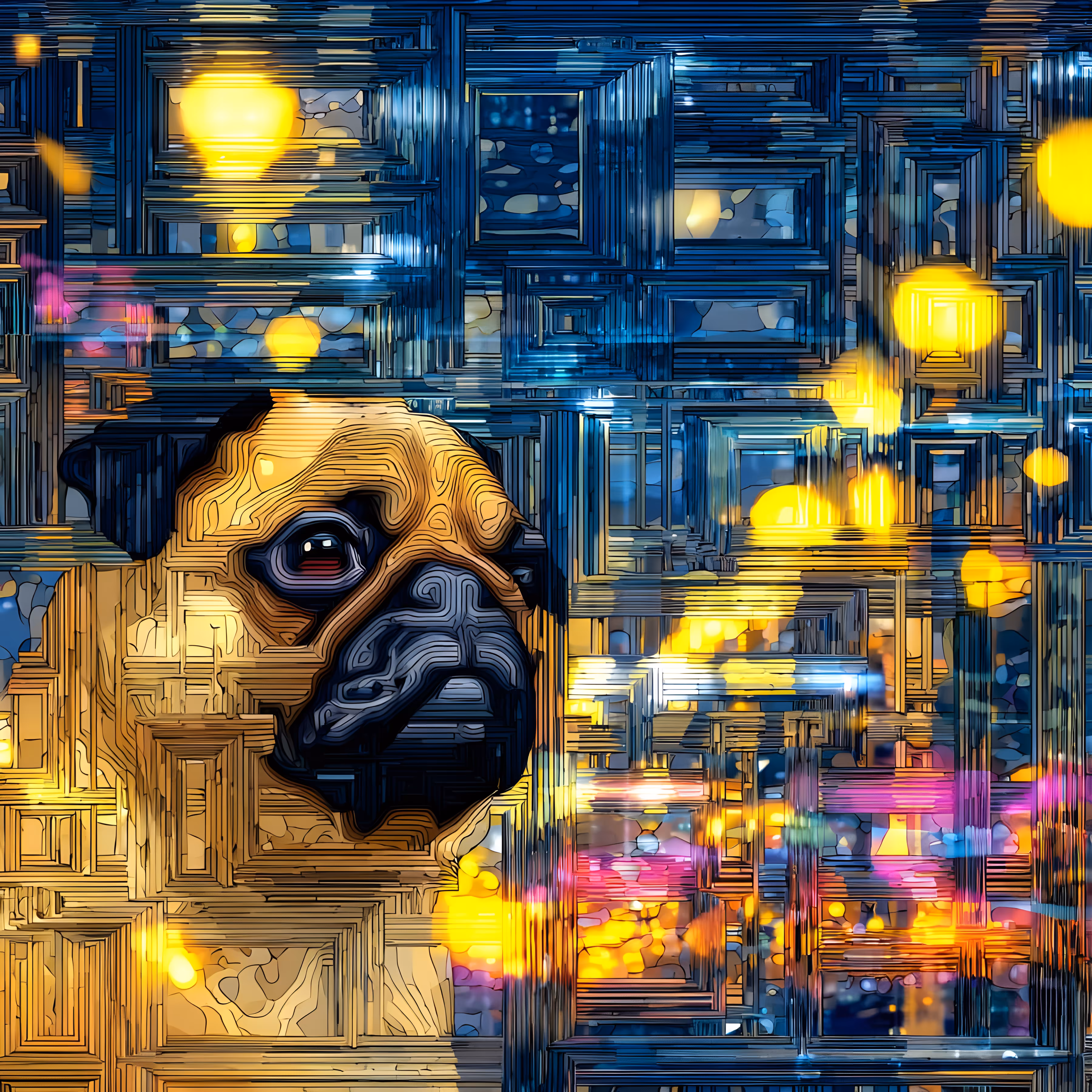 Pug from the Silicon Valley