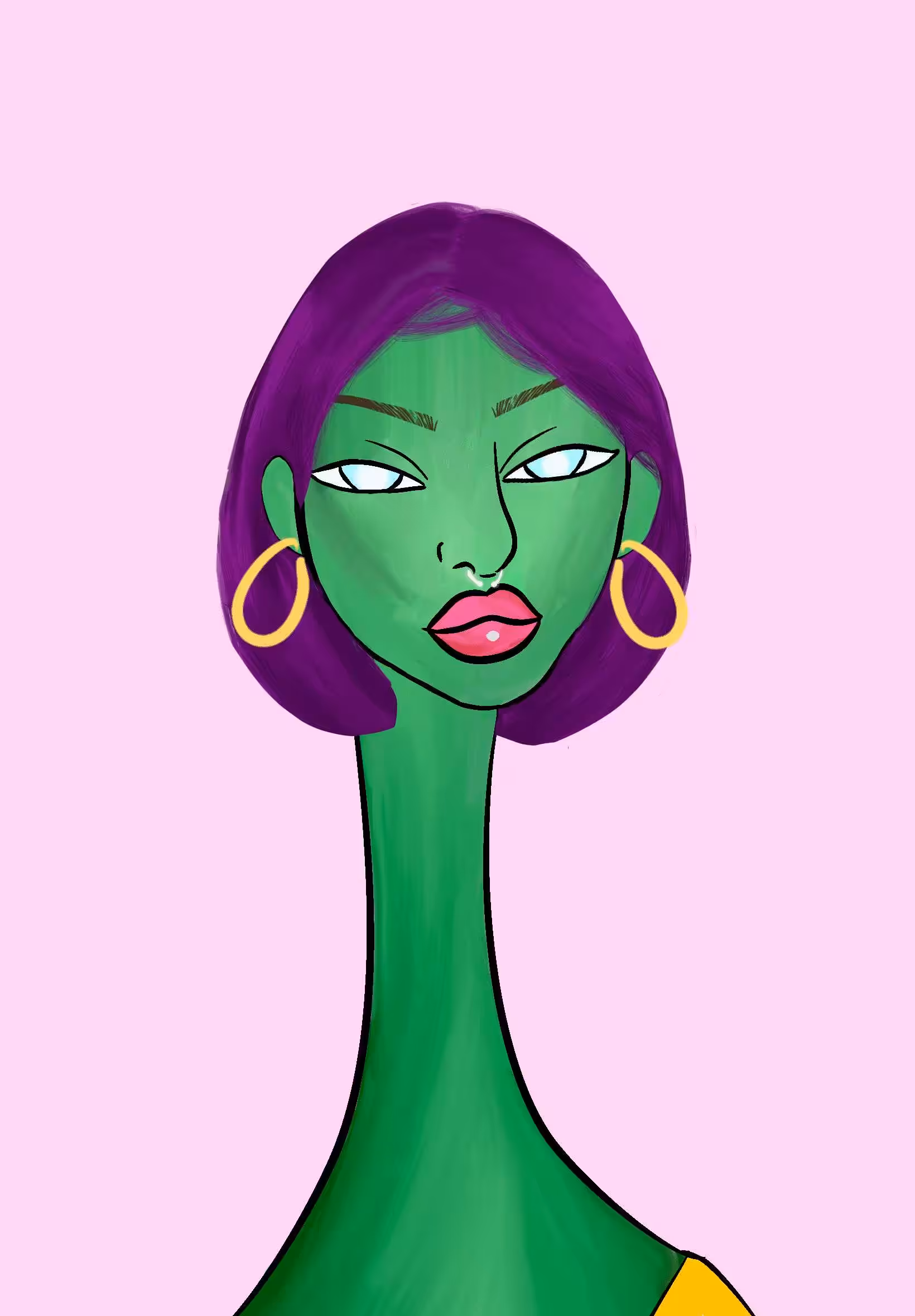 Long Neckie Ladies: Long Neckie Lady #721