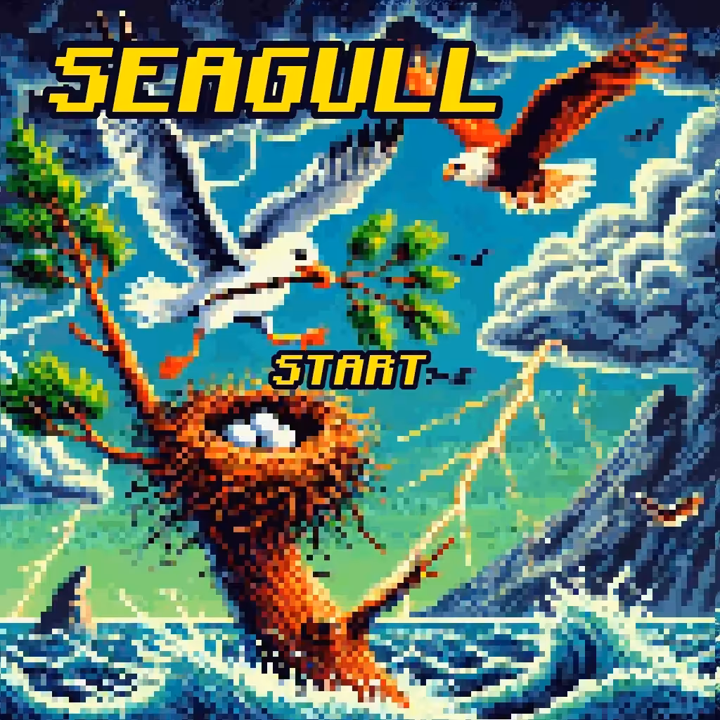 Seagull - Pixel_Dream_#49 -  Game_#01