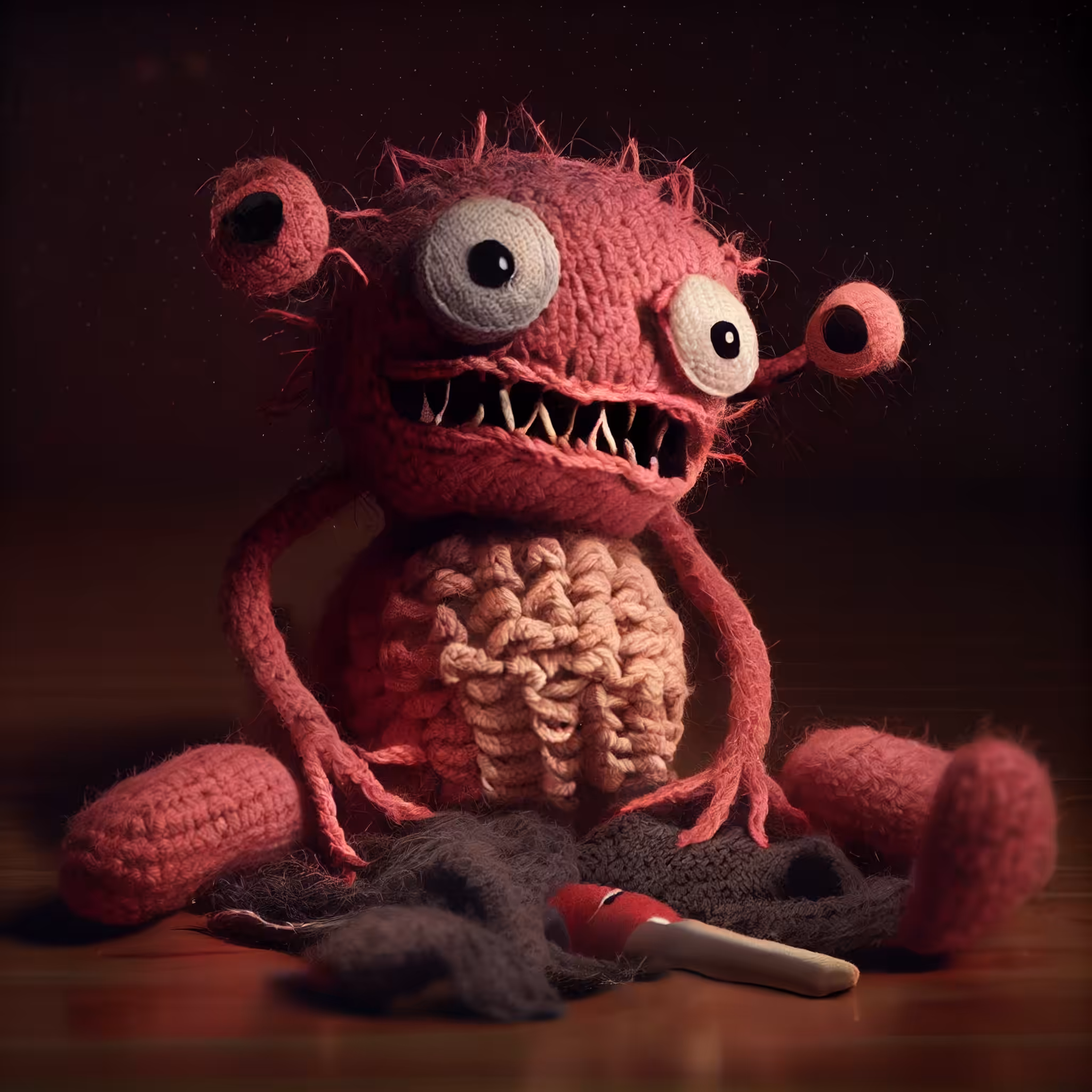 Crochet Penpets: #025 - Miss Dora