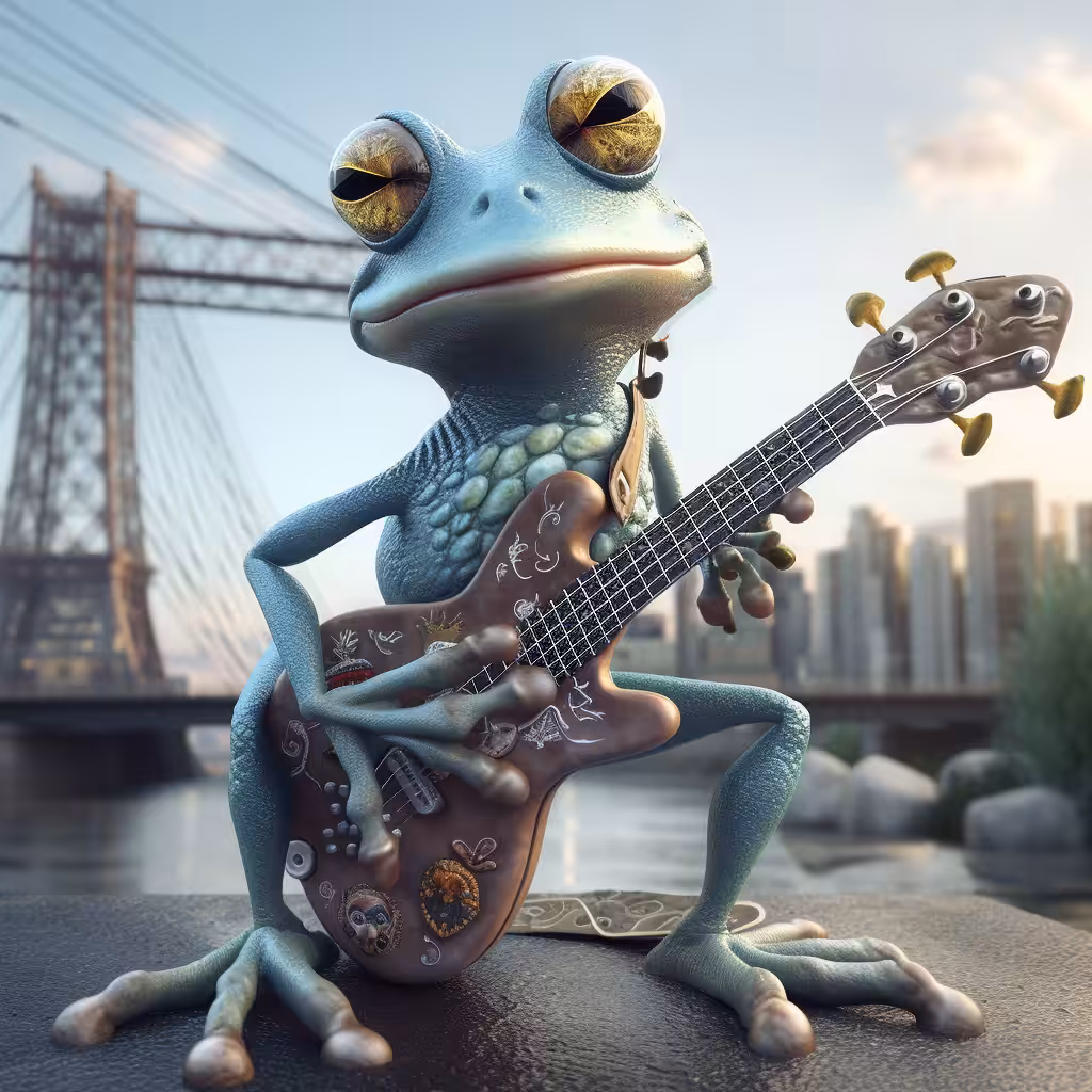 001 Fifi the fabulous French Frog