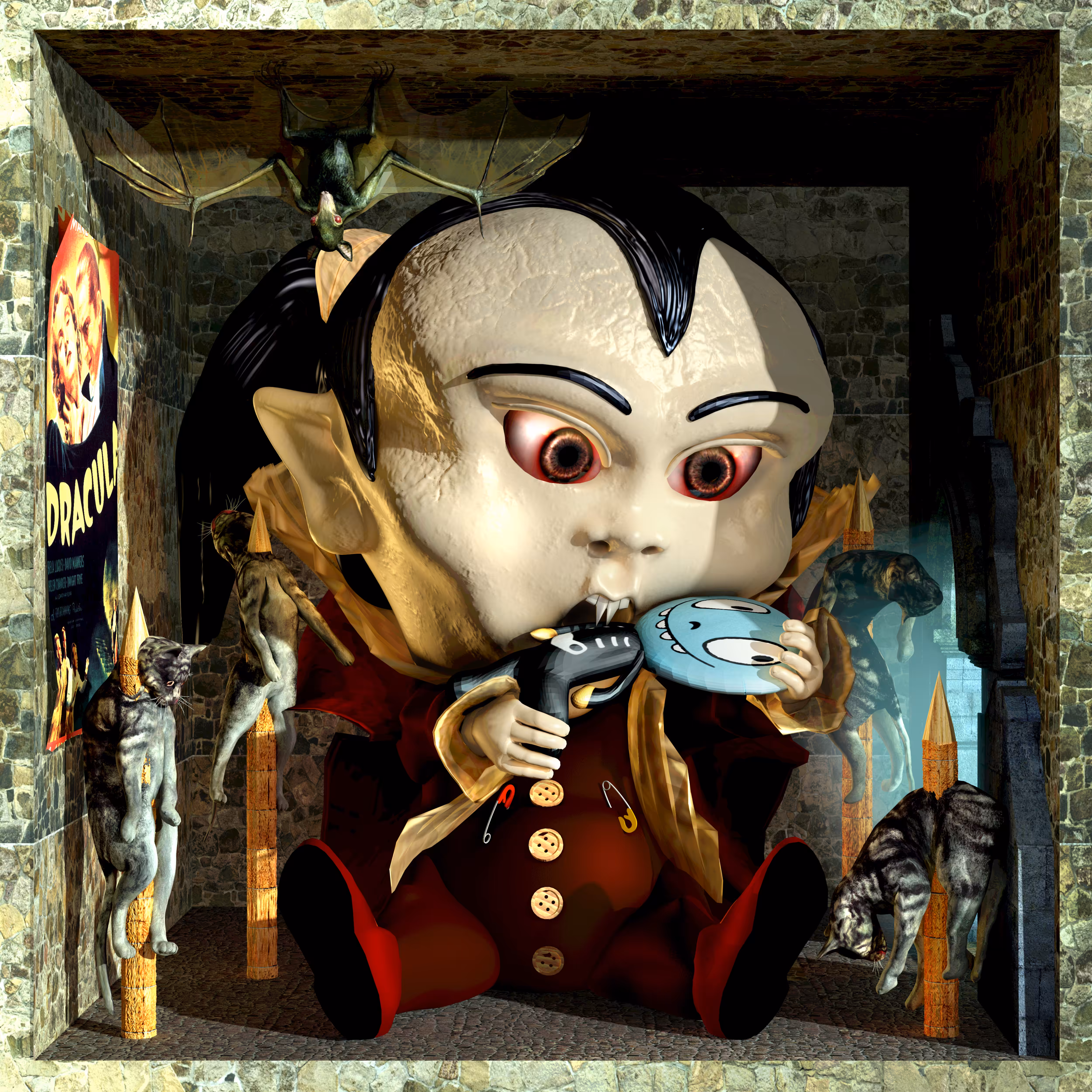 Ecce Homo #145 - UNIVERSAL HORROR BABYS II - BABY DRACUL