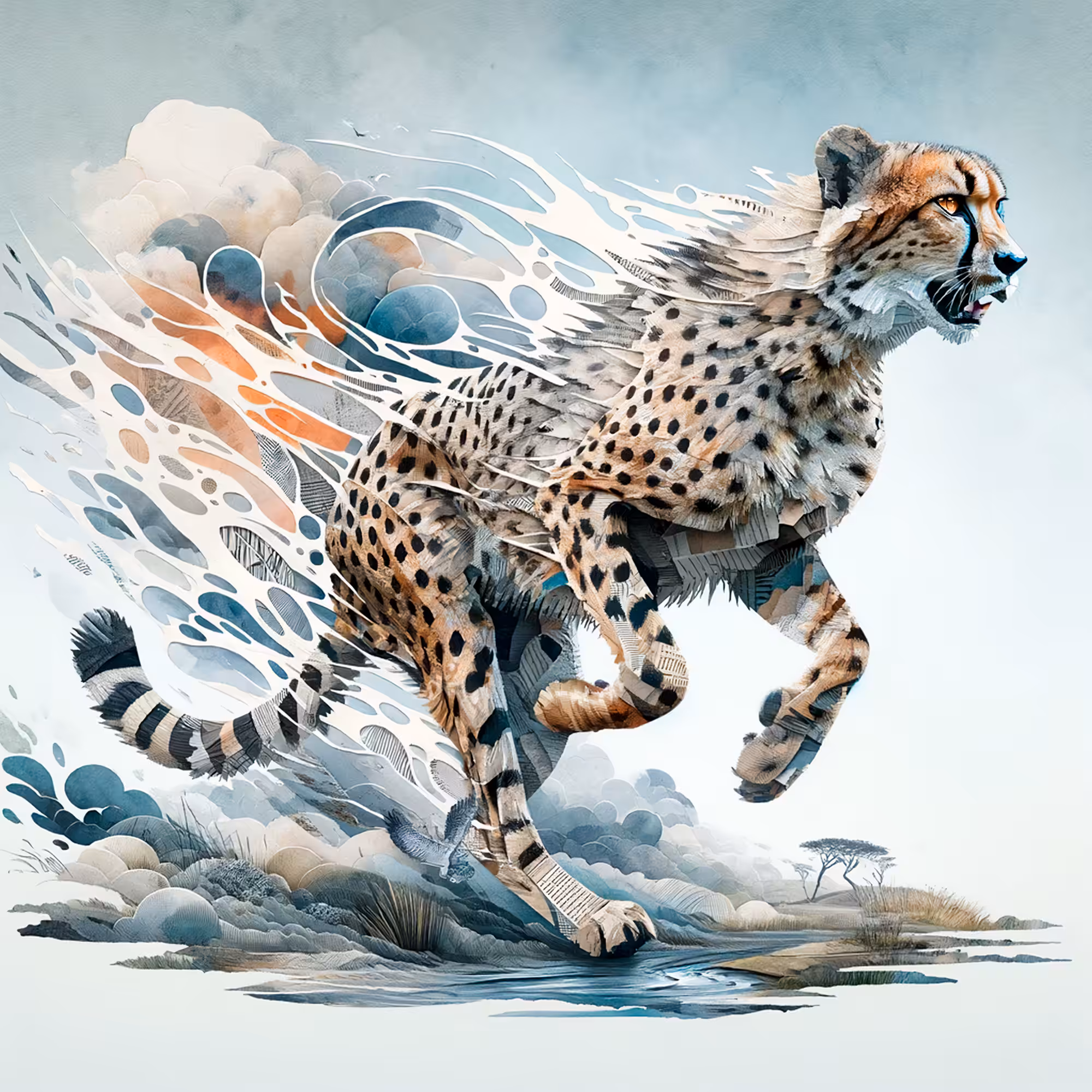 Nouveau Decoupage Dreams 8 - Savannah Sprint