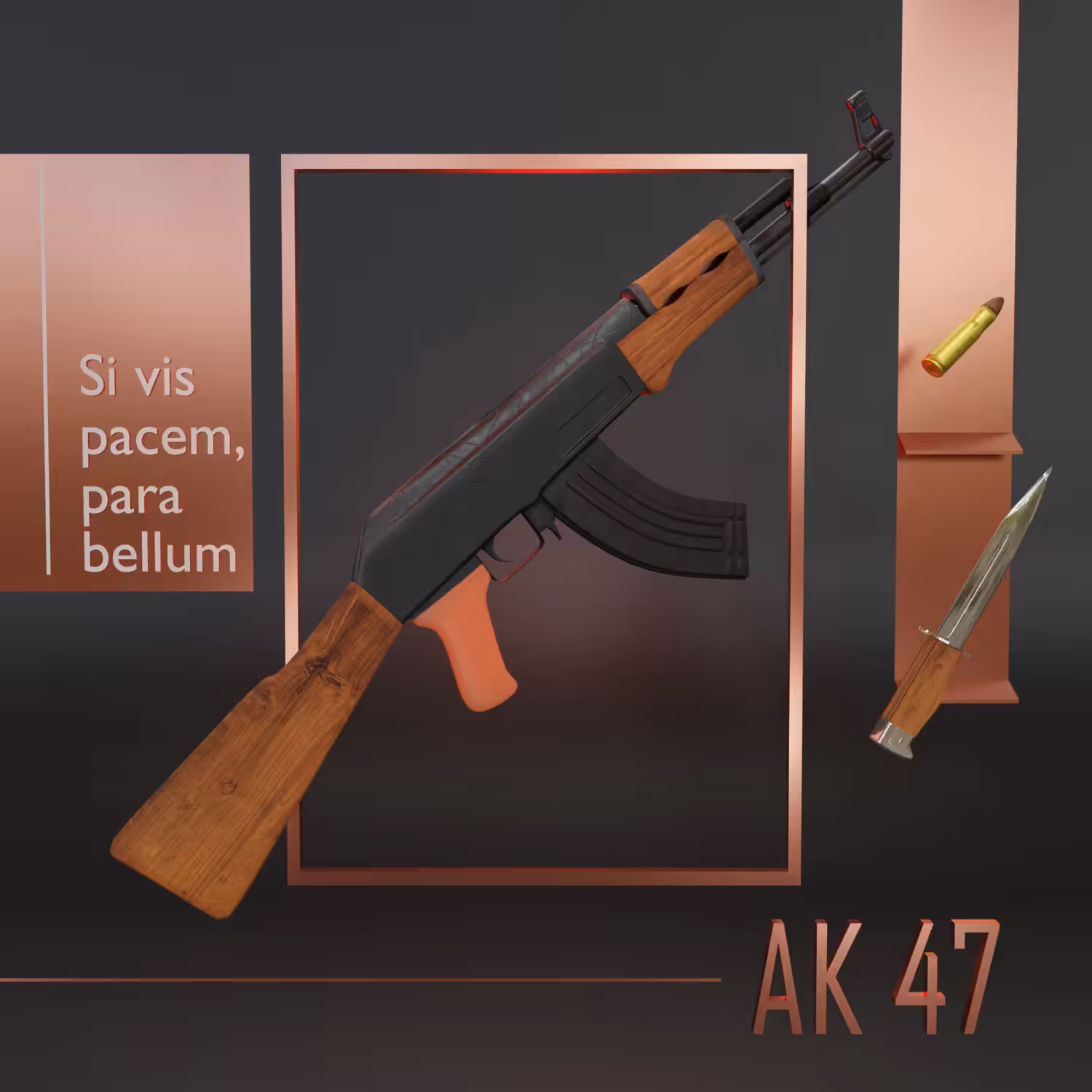AK 47 - Peace Collection