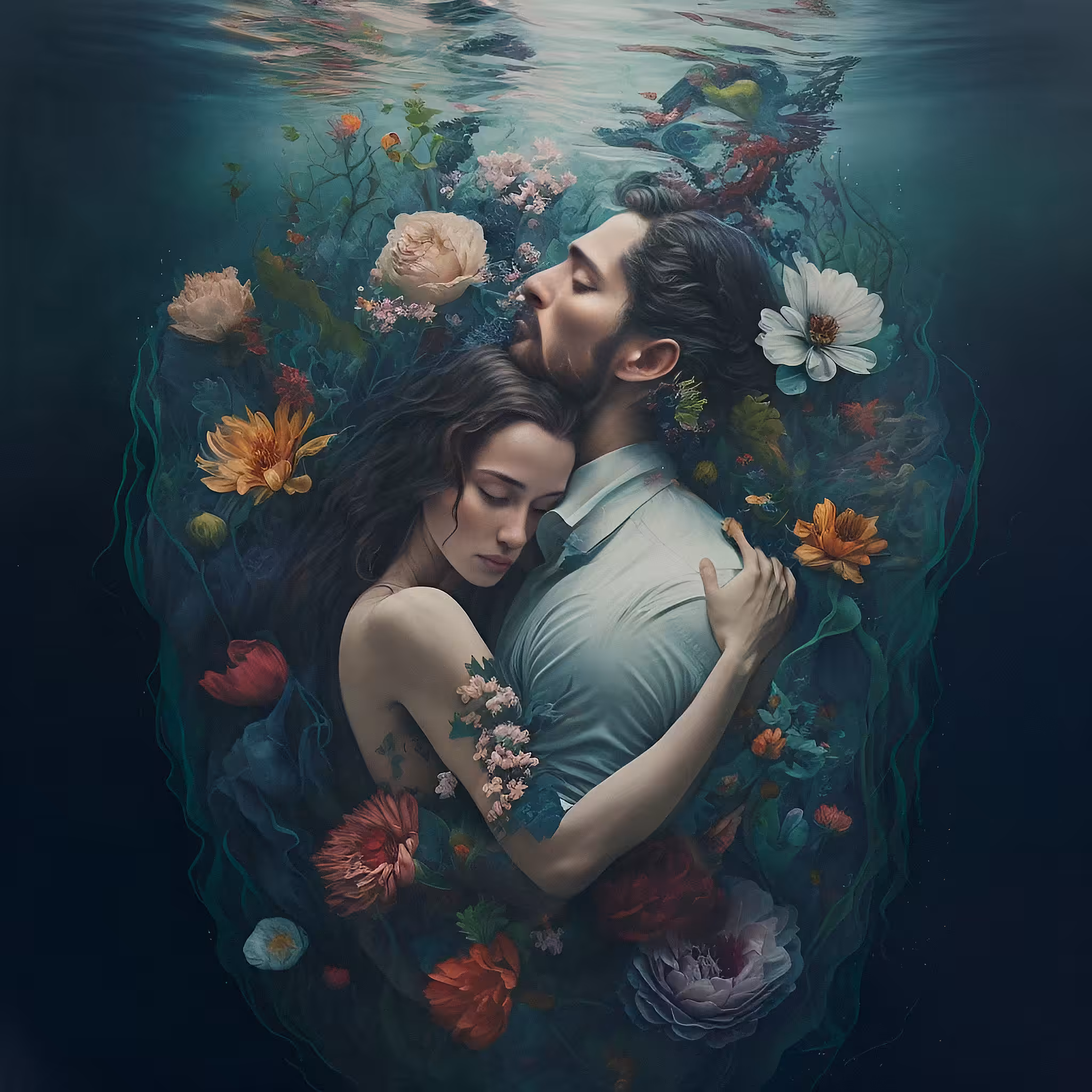 In a safe embrace