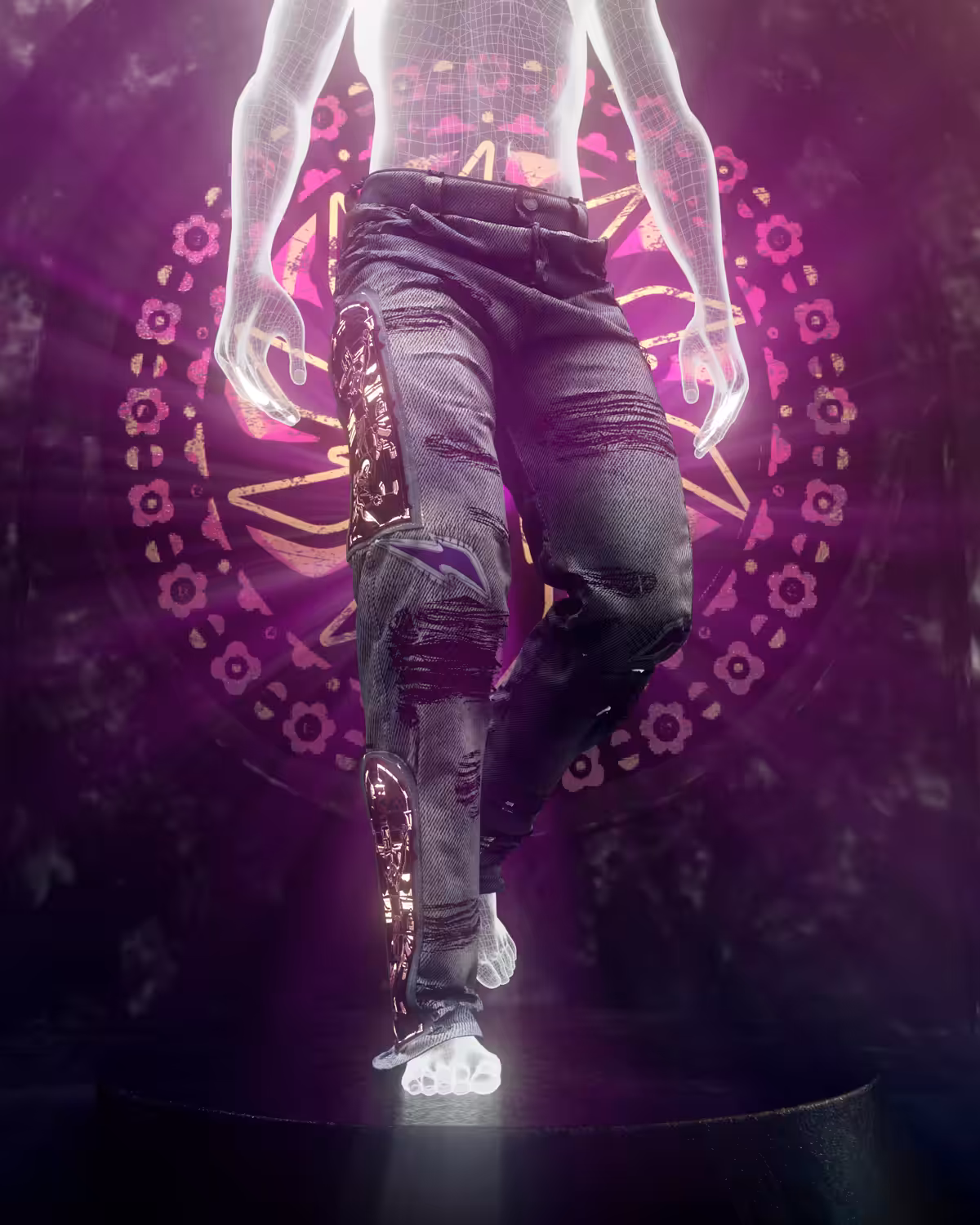 VIOLET FUSION DENIM RTFKT ltd edition