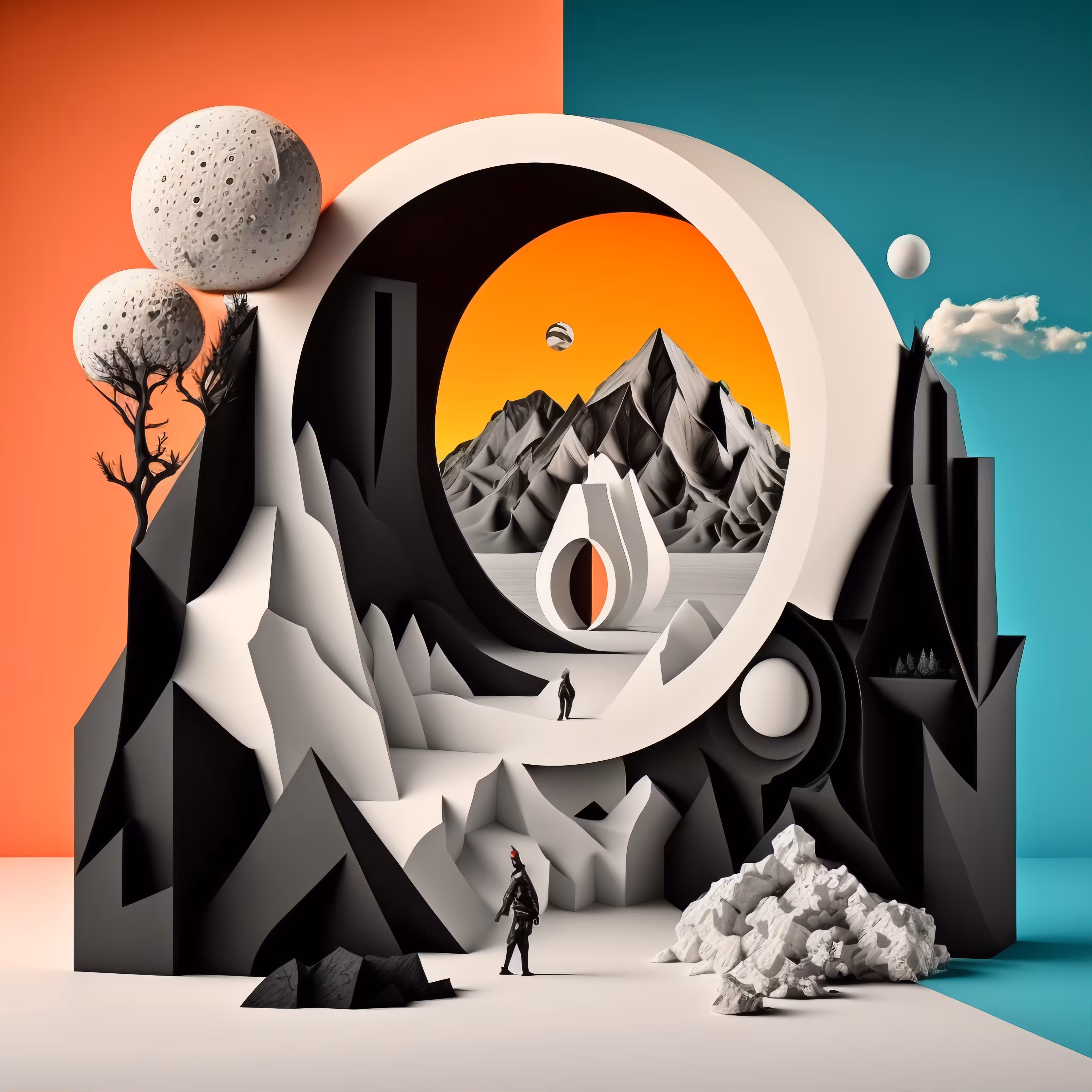 3D Surreal Worlds