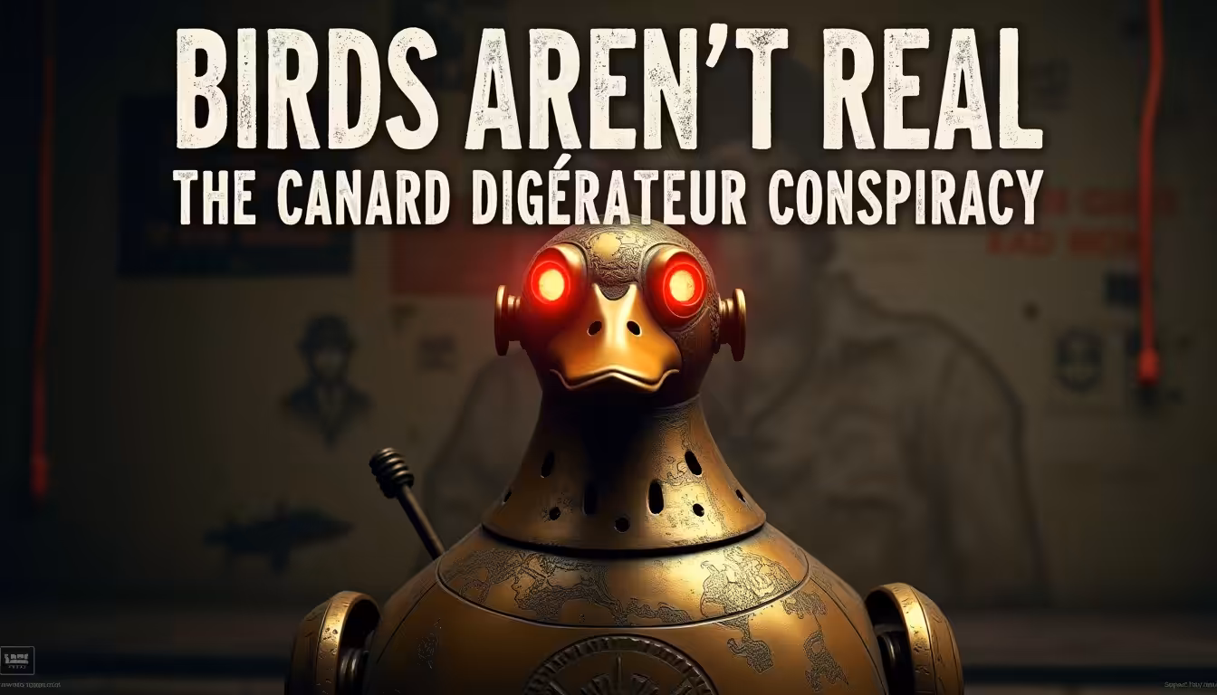 Birds Aren't Real: The Canard Digérateur Conspiracy