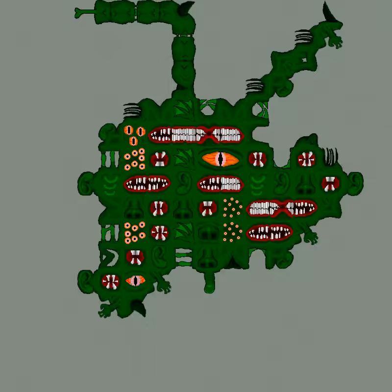 Demonic peach tree dish #32