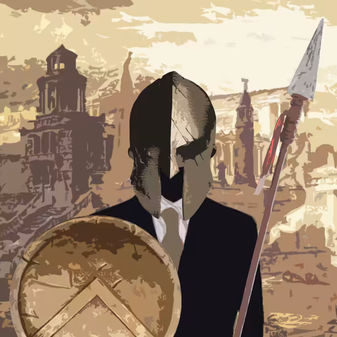 Gentlemask #077 "Spartan version"