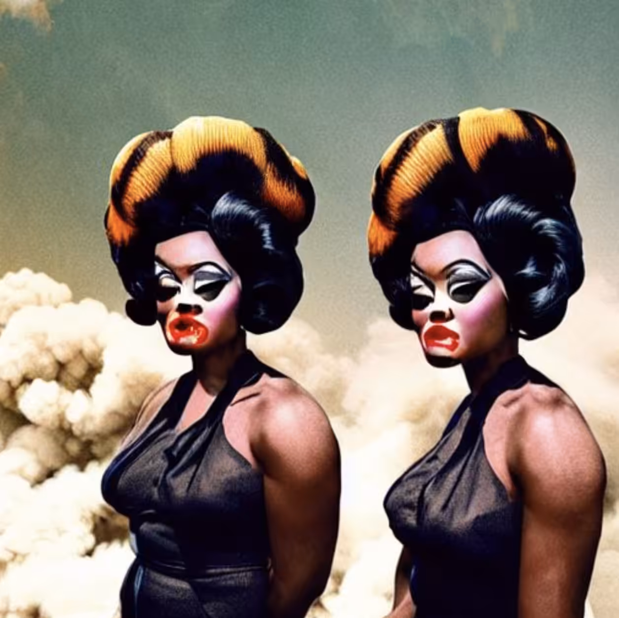 Twin Queens at the Volcano