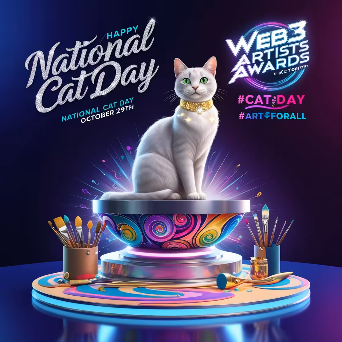 29th of October National Cat Day 
