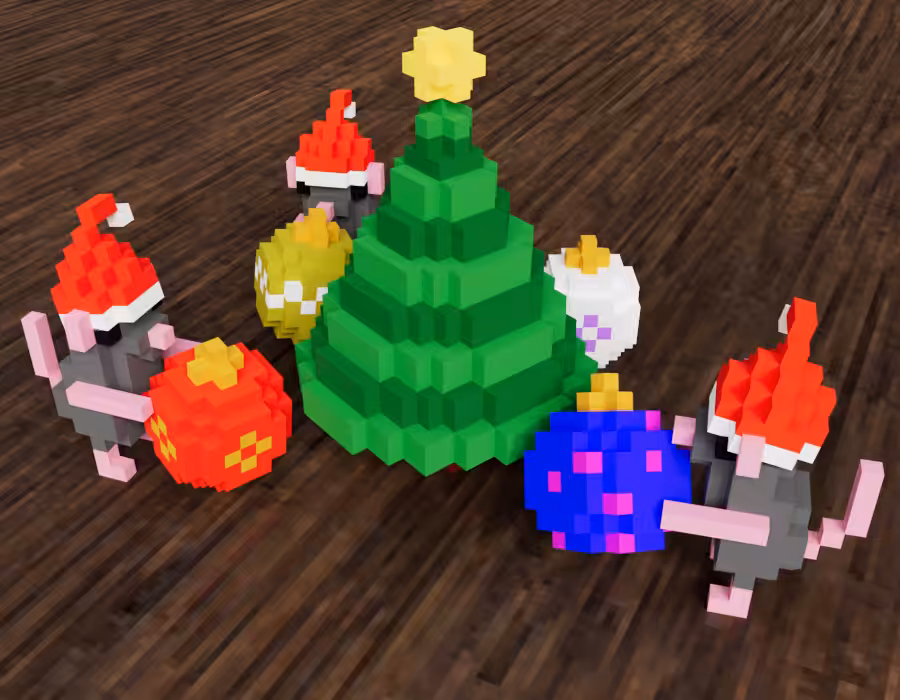 Christmas Rats