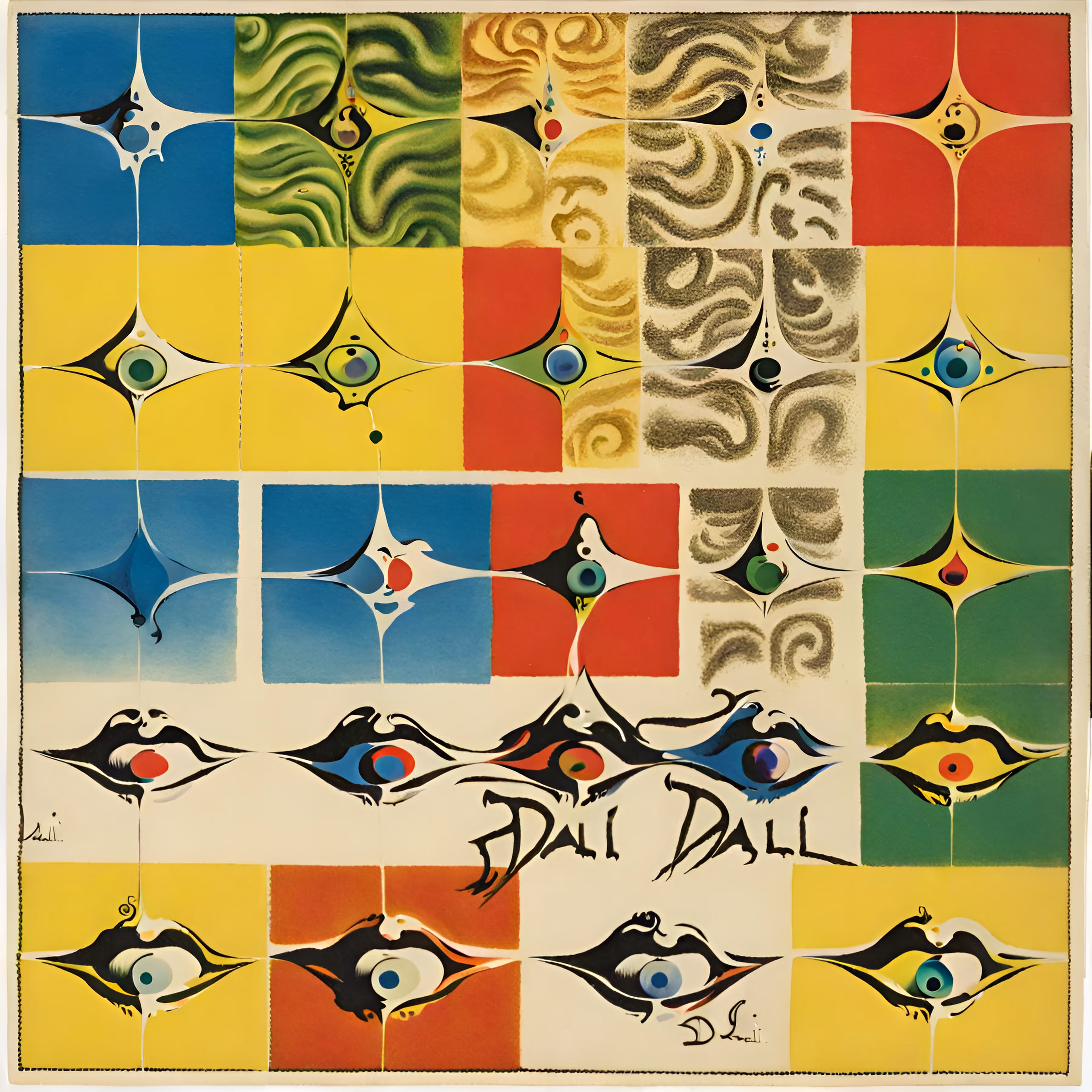 LSD Blotter Paper By Salvador Dalí #20