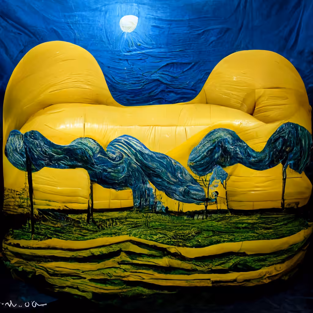 inflatable Van Gogh III