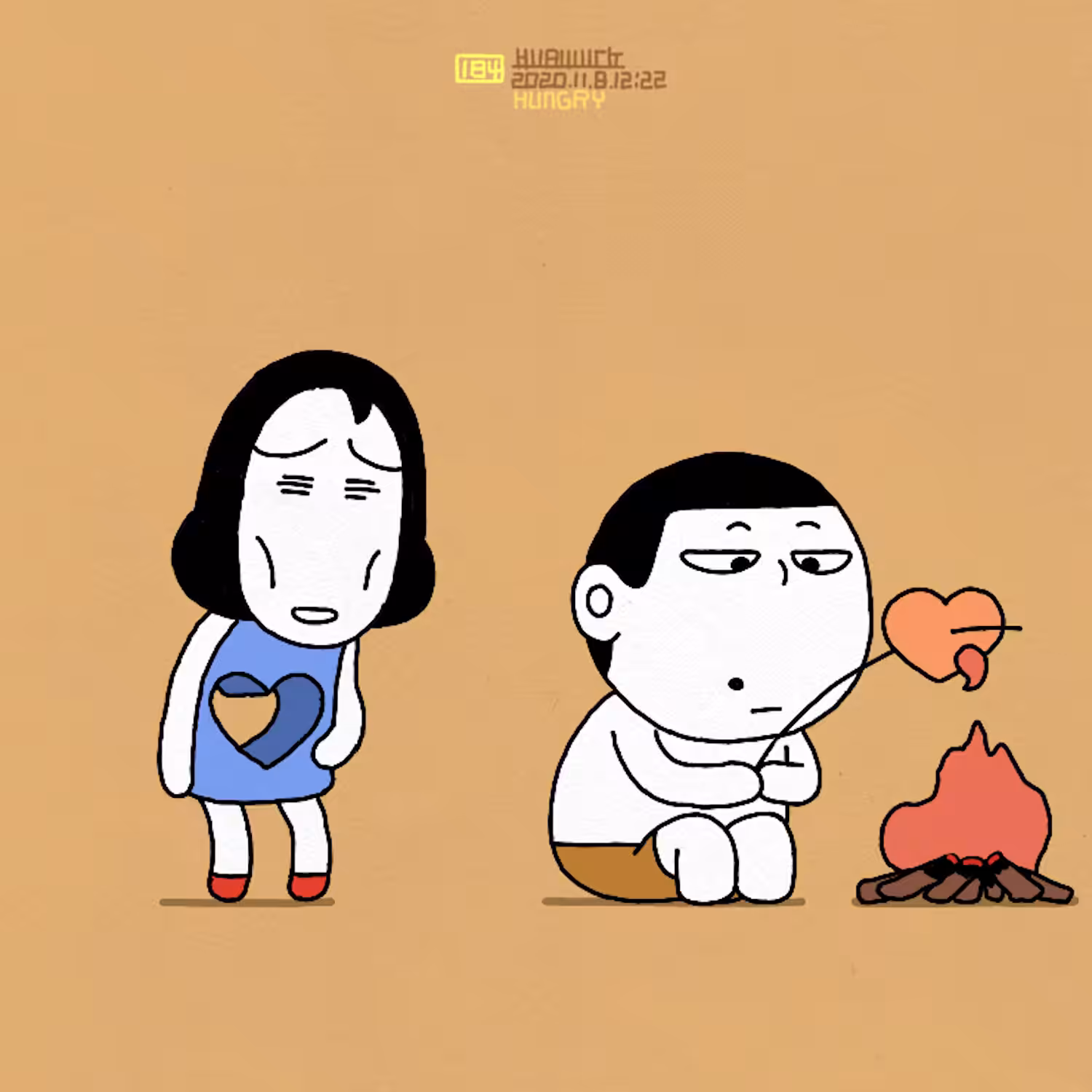 Hubuluck's Life: HULIFE #8 - Hungry