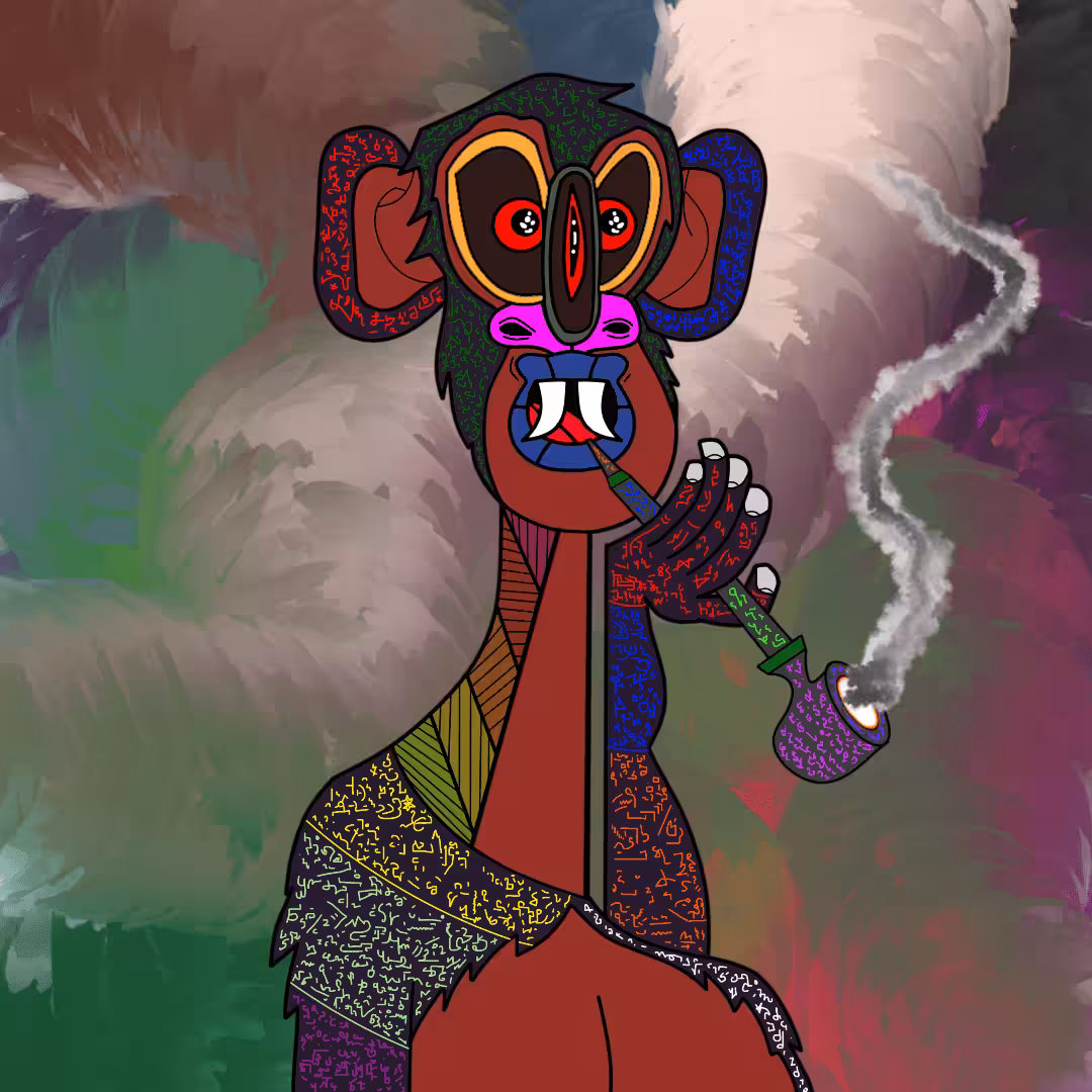 Abstract Wizard Monkey