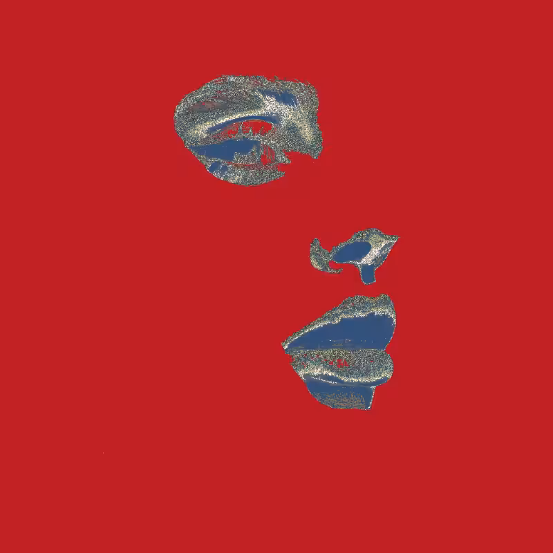 Analog Pixels: Faces #5