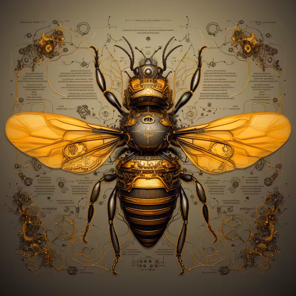 BioMech Honeybee: Nature's Pollinator Reimagined