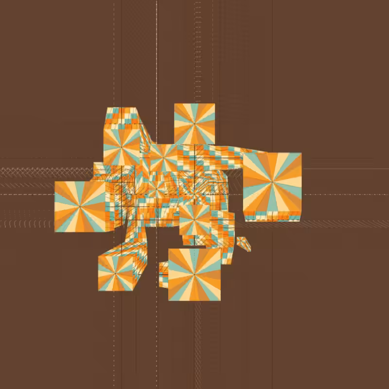 Living Squares Study II #37