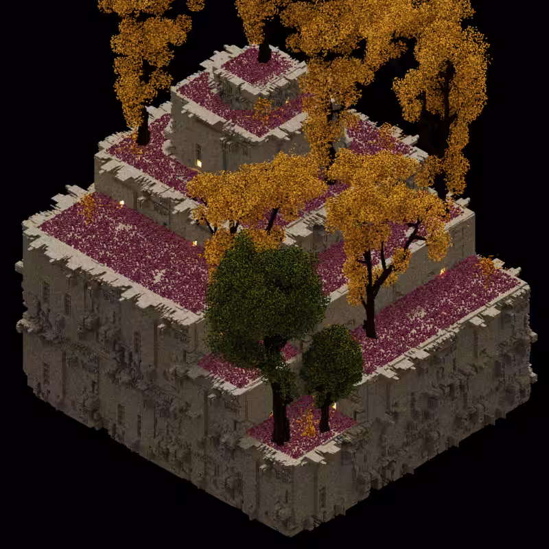 Voxel Temple #32