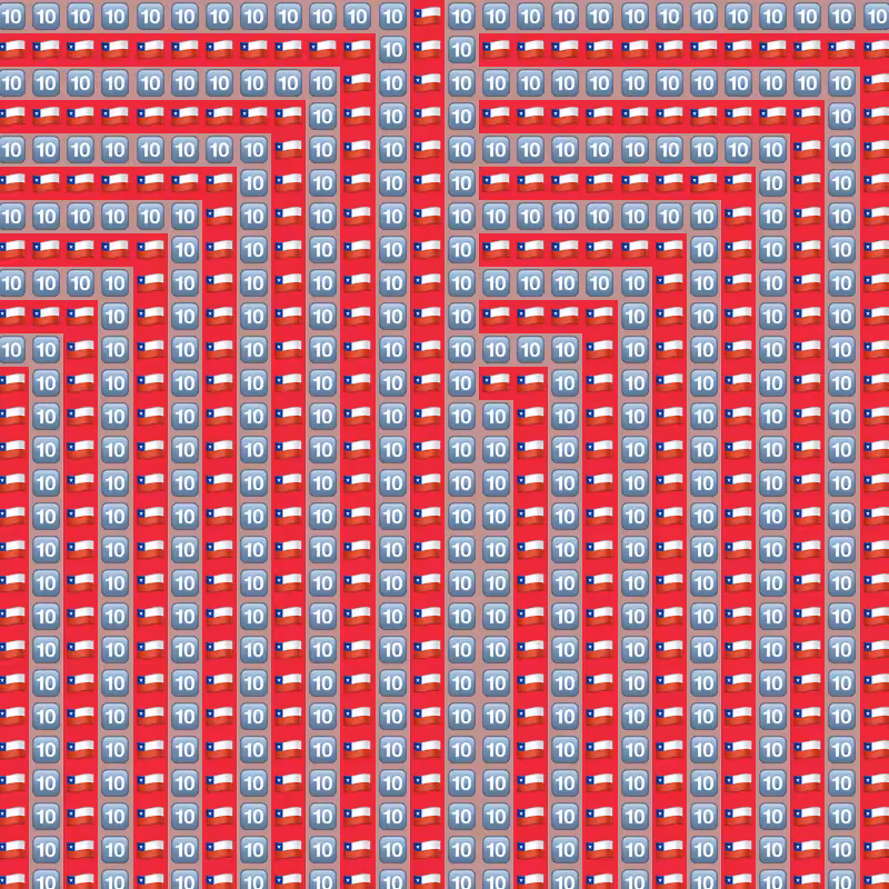 Elementary Cellular Emoji Automata #427