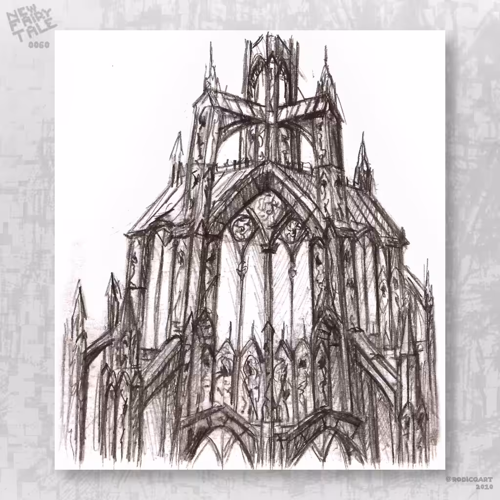 Cathedral in Sketchbook 0060