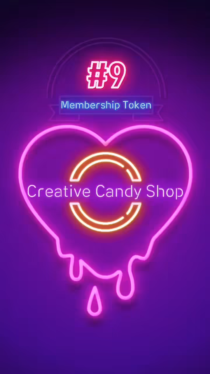 Creative Candy Shop Membership Token #9