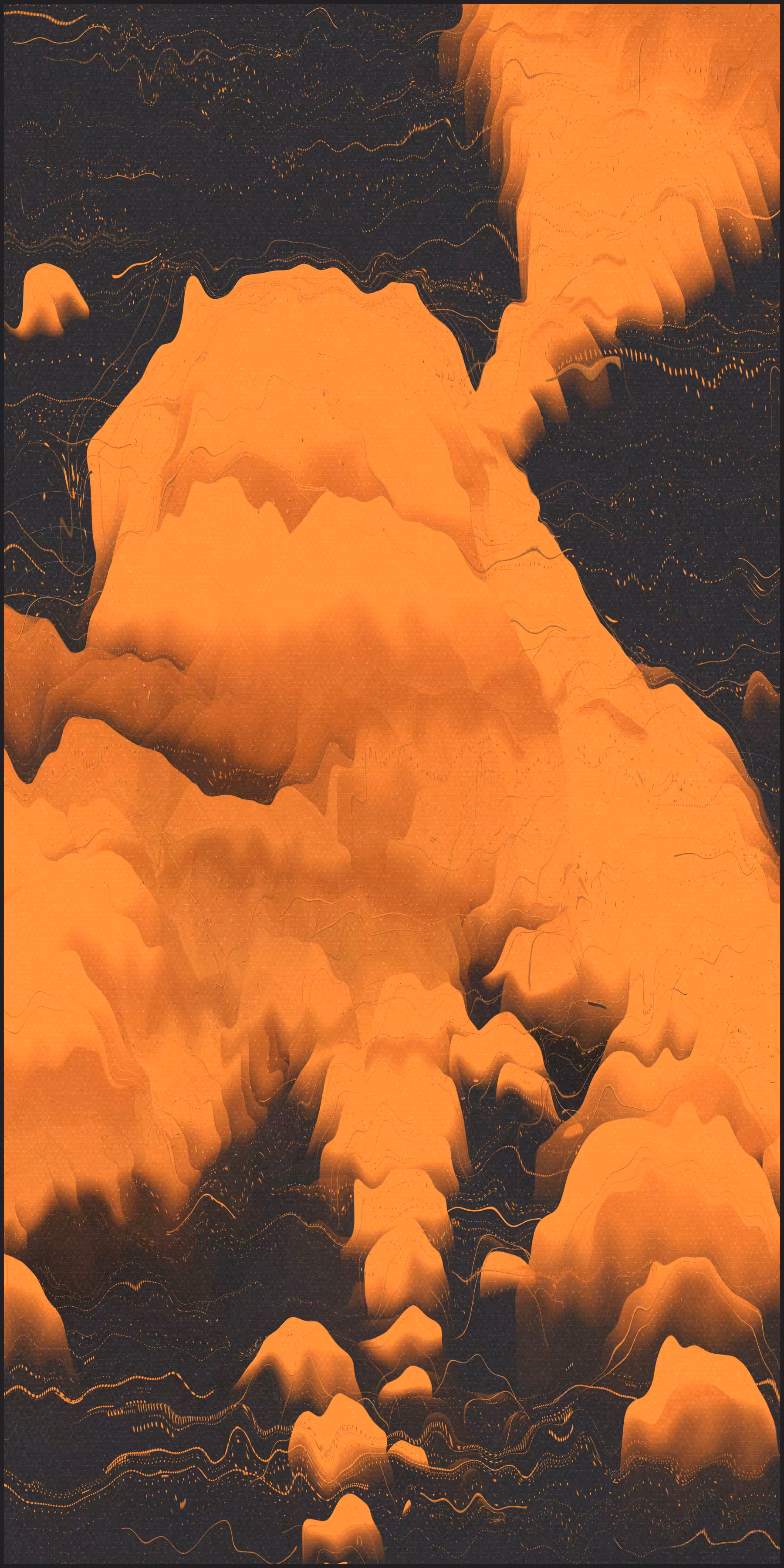 晩夏の山岳 Mountains in Late Summer #30