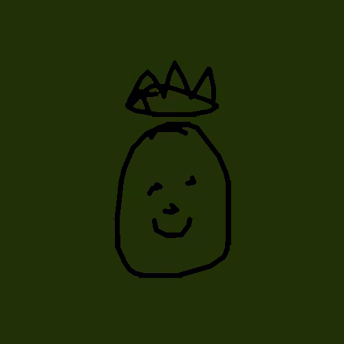 Basquiat Doodles: Basquiat #182