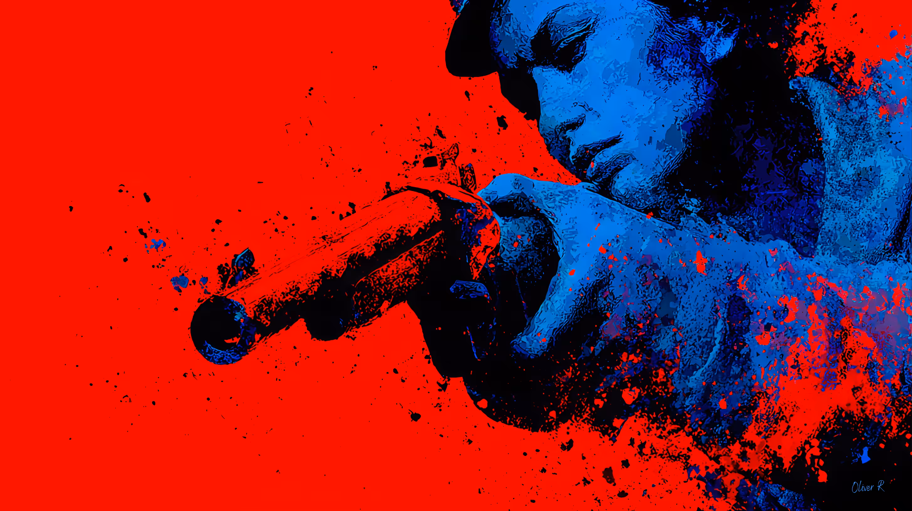 Collection Red Blue by Oliver R