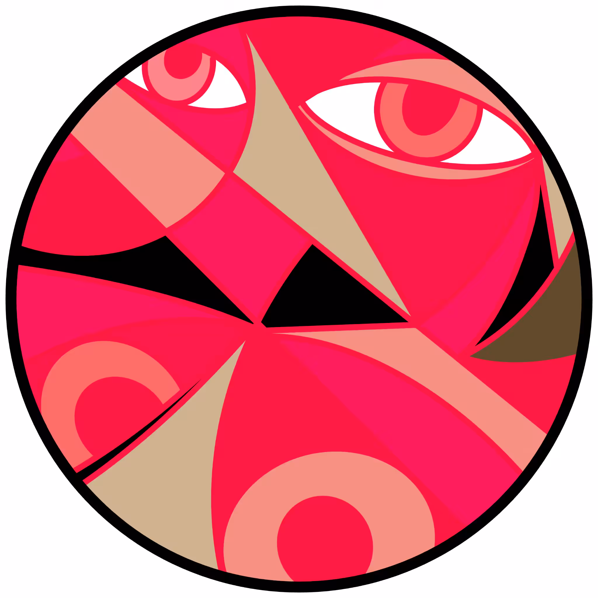 Cubist Circle 98