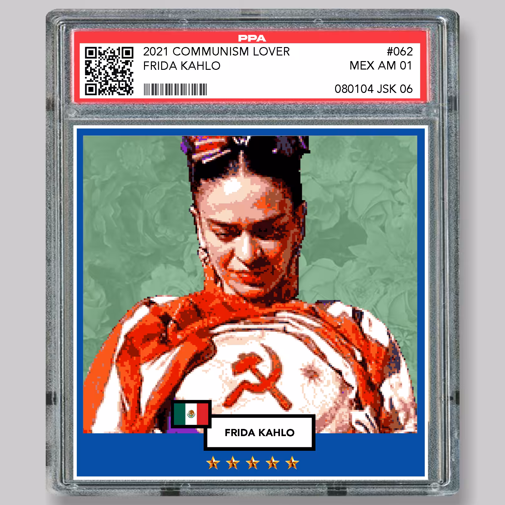 062 Frida Kahlo, "Communism lover"