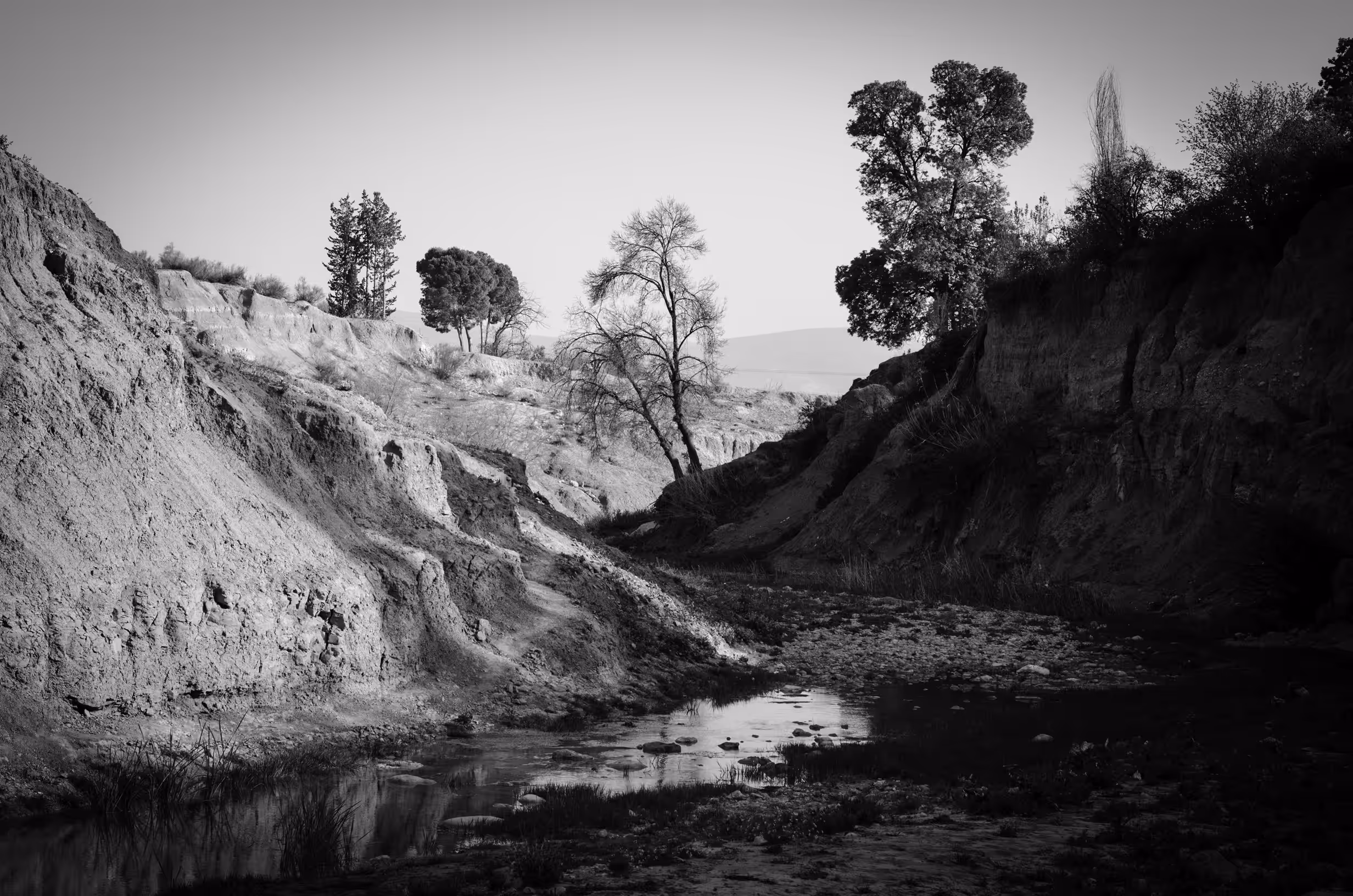 Black & White ... Really?: Dry Wadi