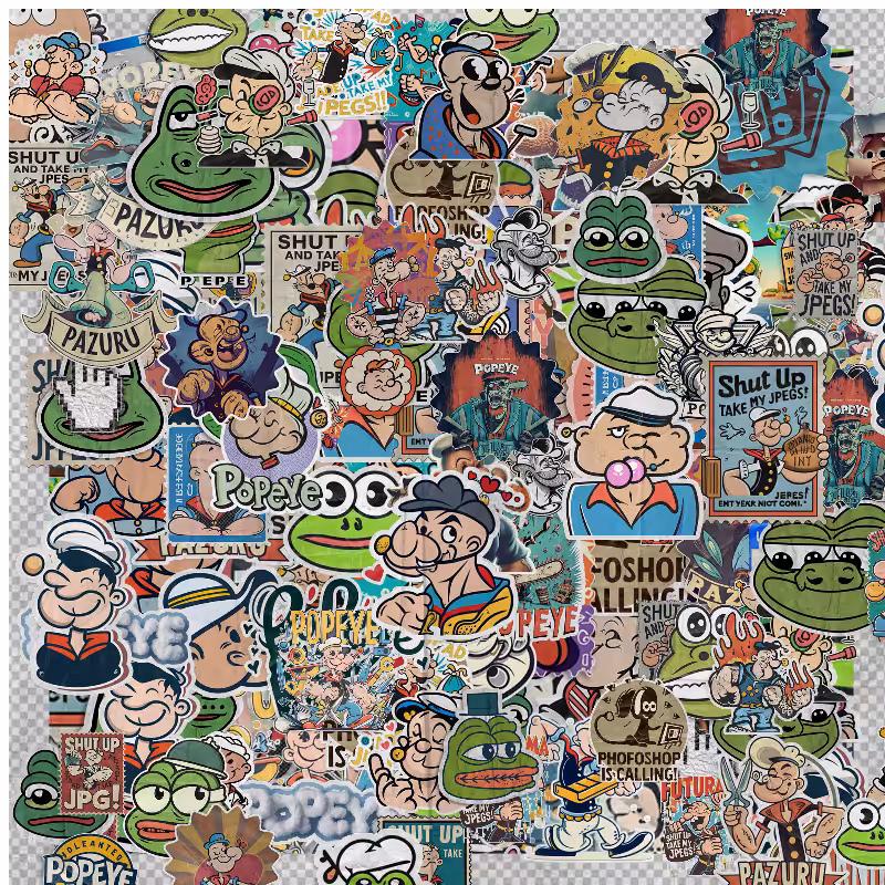 Sticker addict: PEPEYE #44