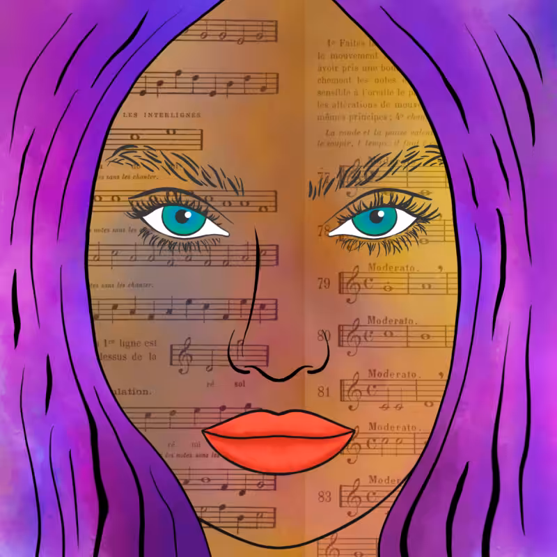Contour Faces#3 #13