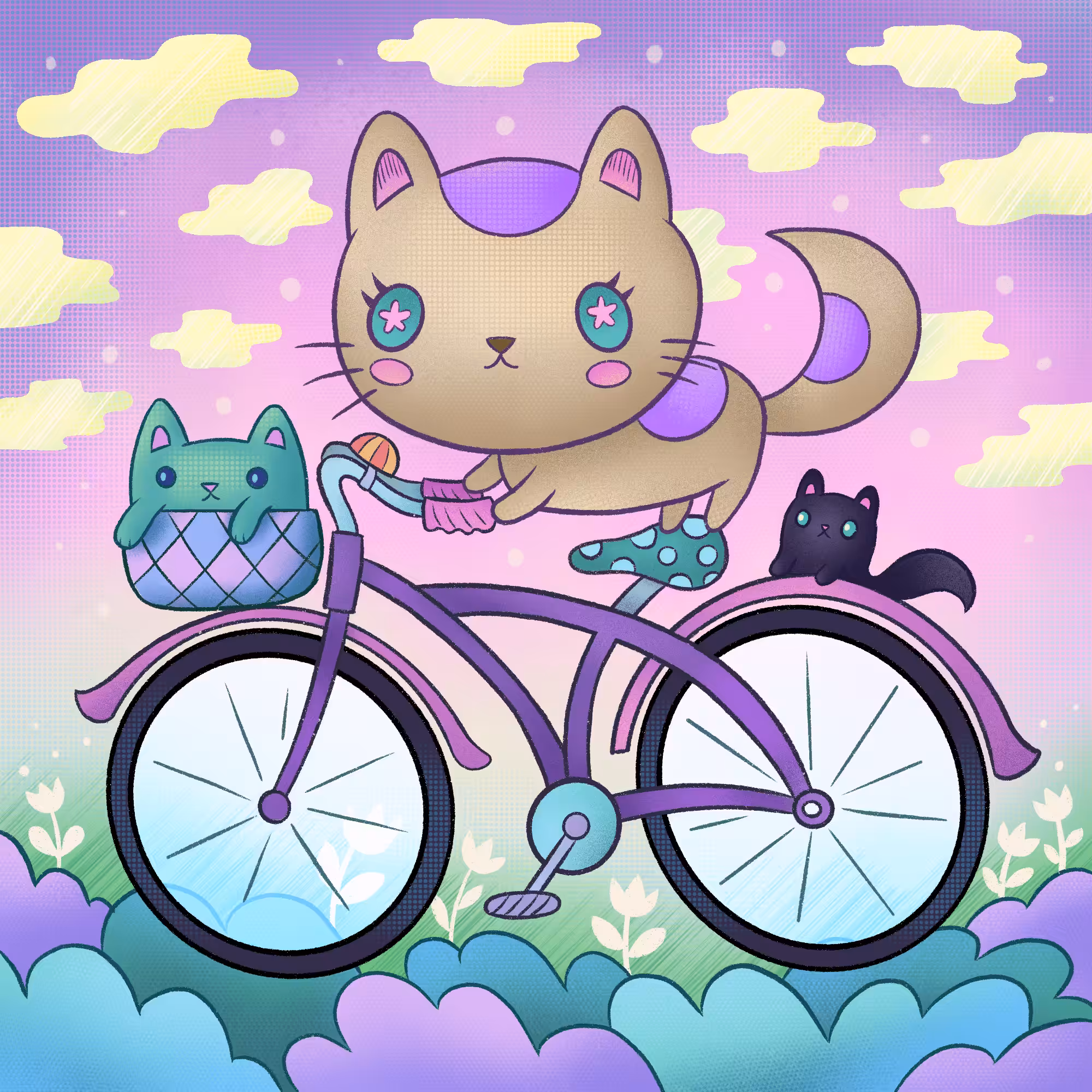 Neko Bicycle Ride