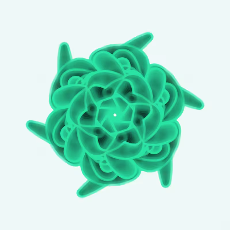 Math Flower #35