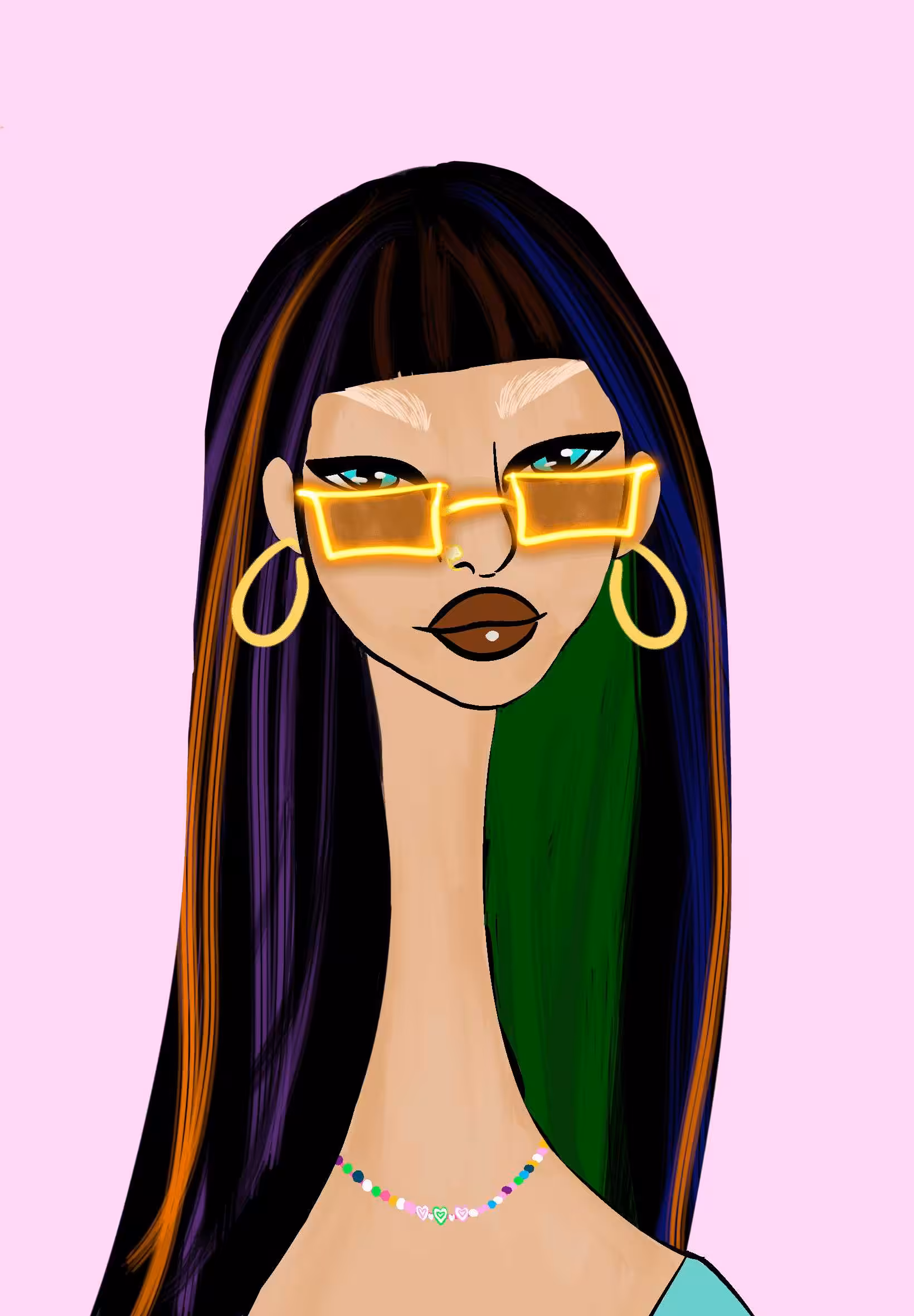 Long Neckie Ladies: Long Neckie Lady #1436