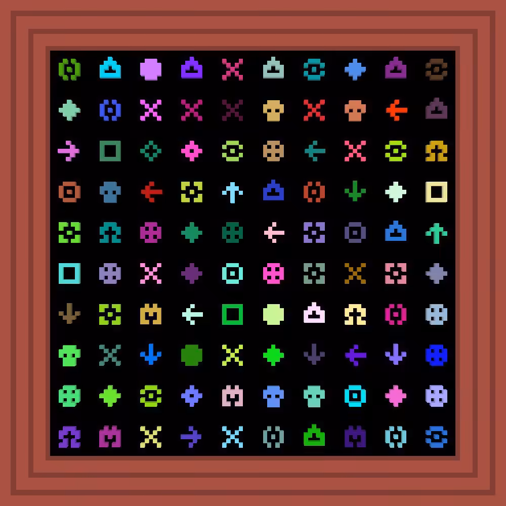 August :: Procedural Symbols #282/1000