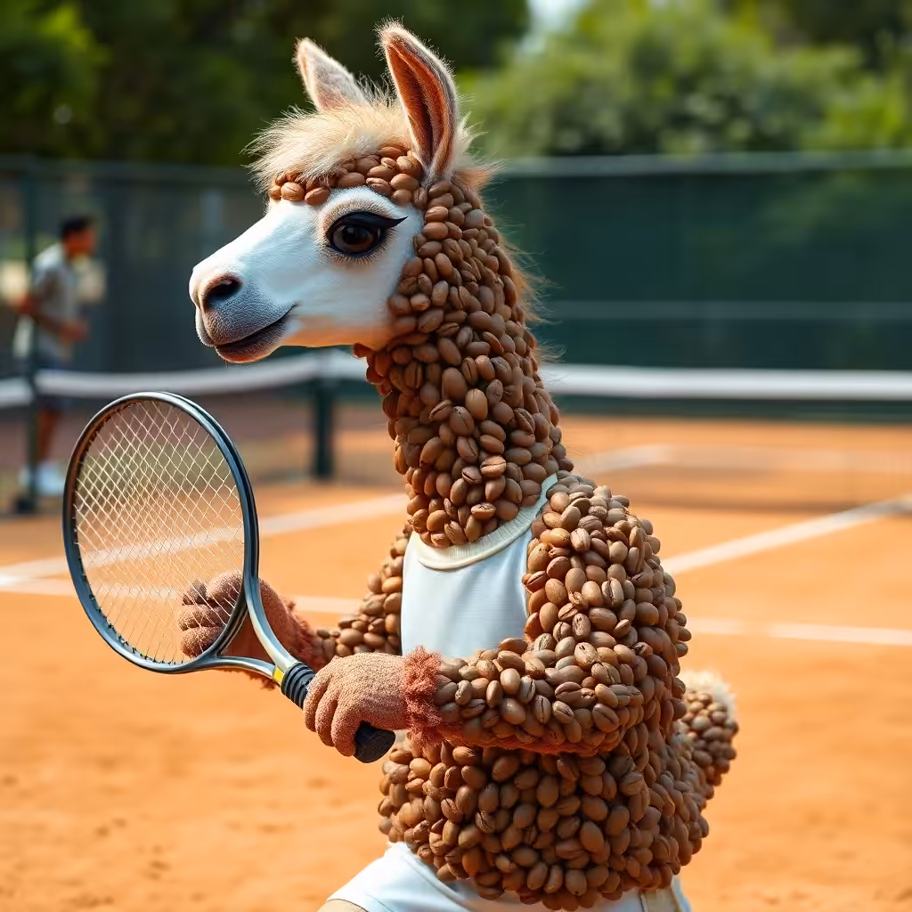 Coffee Llama 002