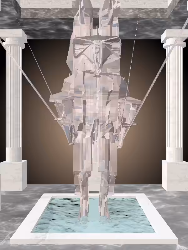 HeavenComputer: The Fading Fragmented Jumping Raw Skin Man #2662