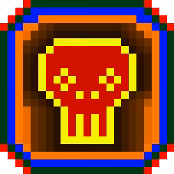 Skulls Pixels Coins #46