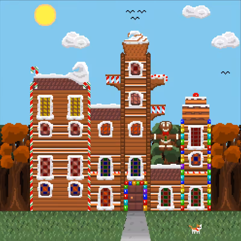 2D Mansion Candy House #53