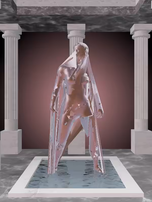 HeavenComputer: The Shooter Rosy Shimmer Woman #3525