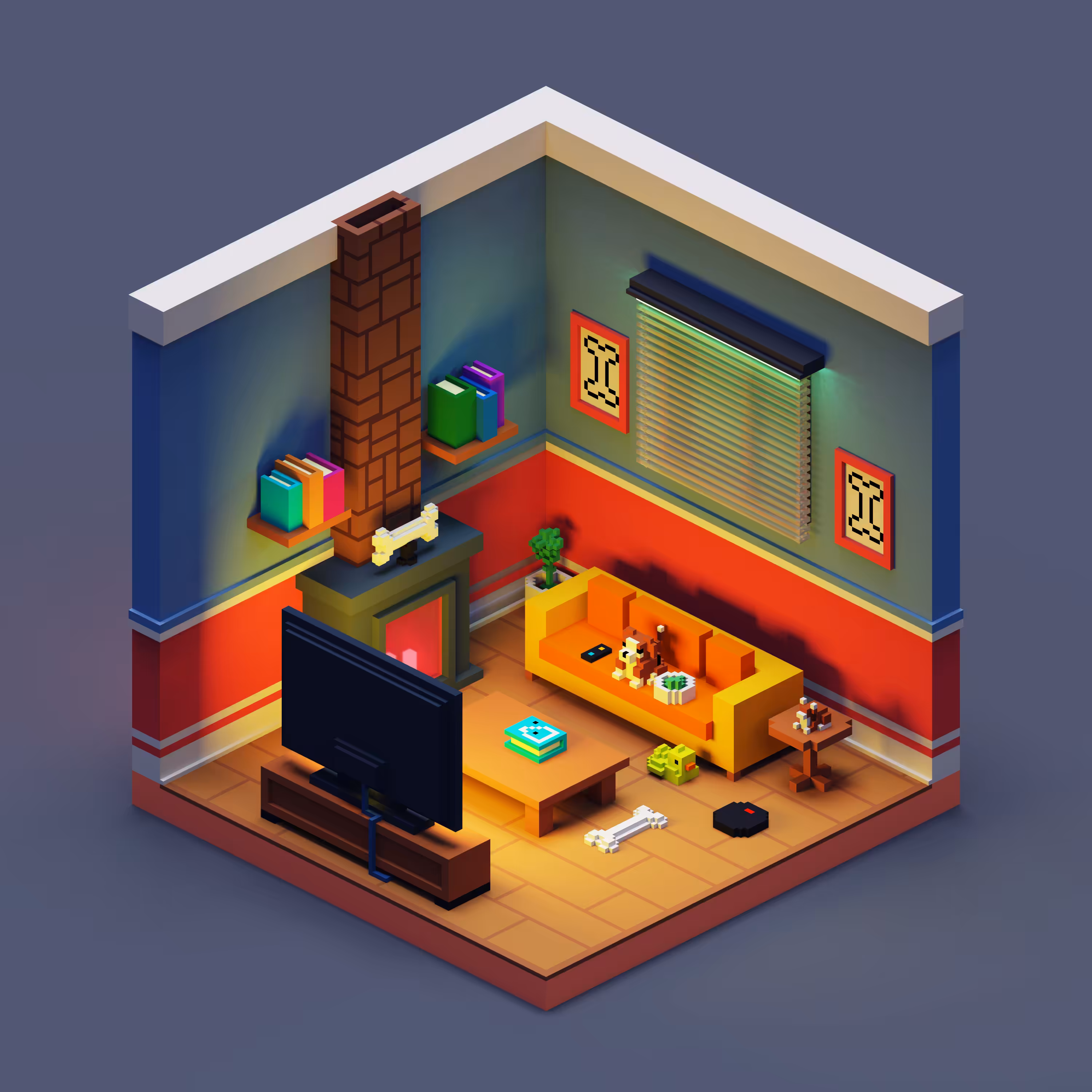 Voxel Room 10
