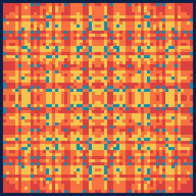 Pixel Mandala #36