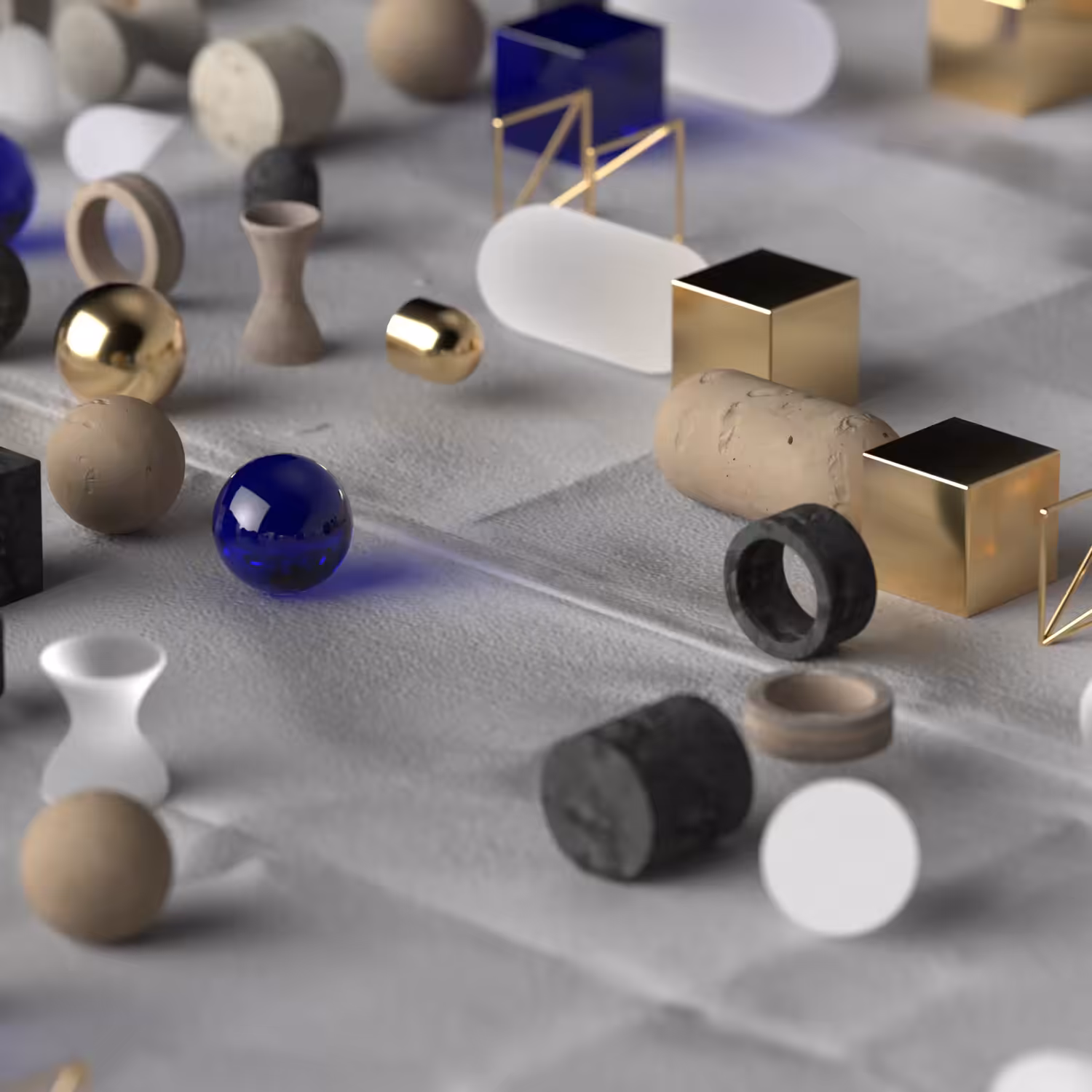 Life as it is in terms of shapes.