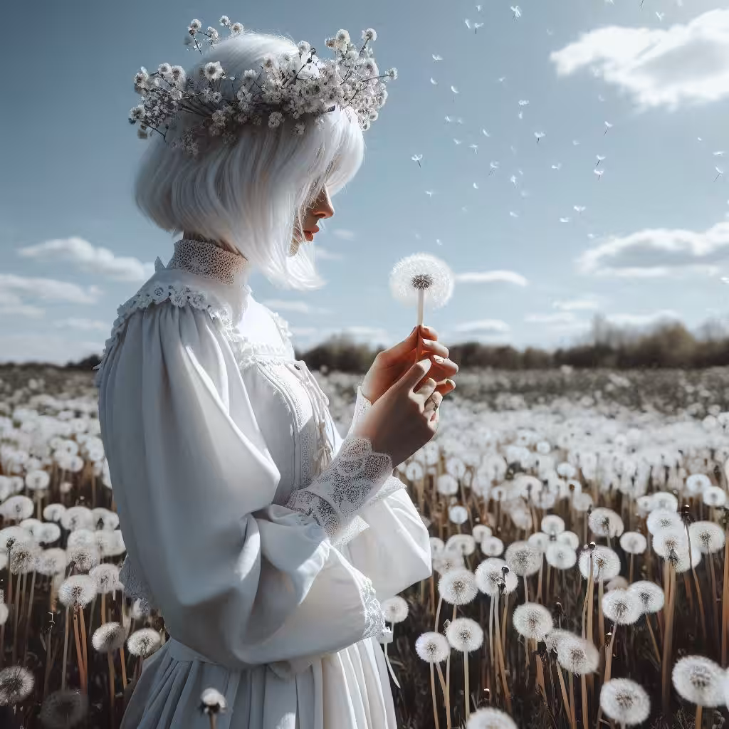 The legend of art: Dandelion plain