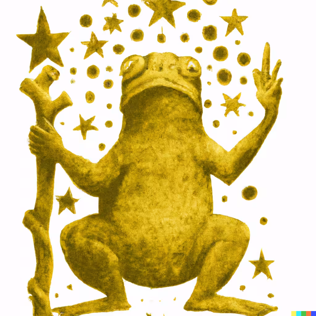 Frog Wizard of Four Nodes